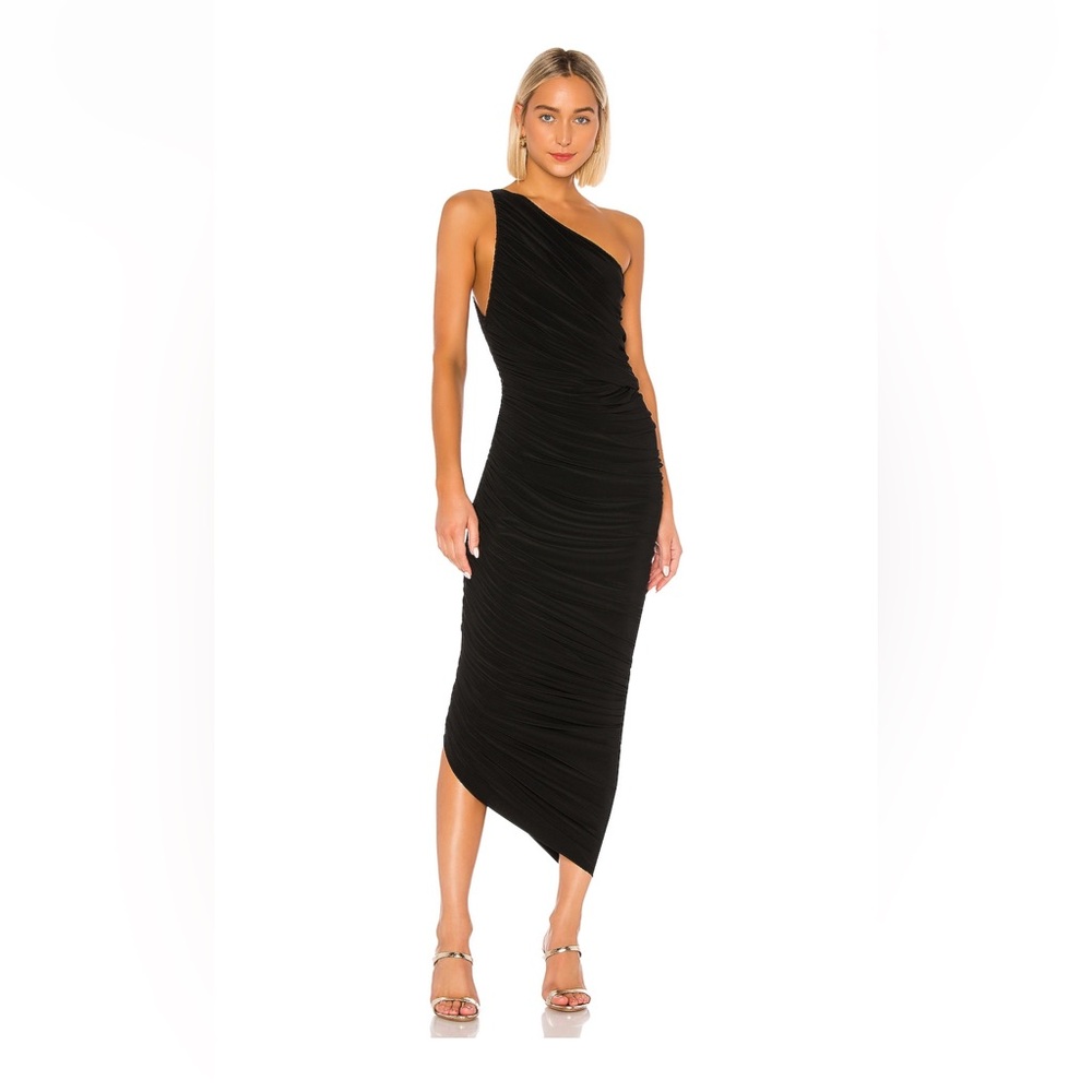 Norma Kamali Diane Gown in Black
